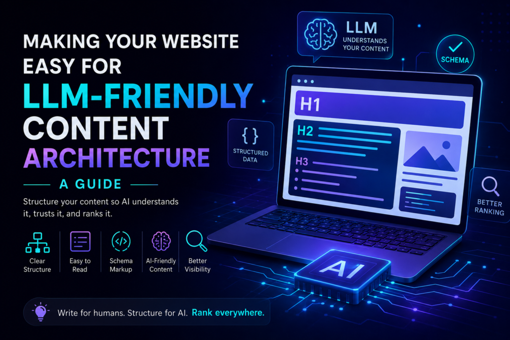 Making Your Website Easy for LLM-Friendly Content Architecture to Understand: A Guide