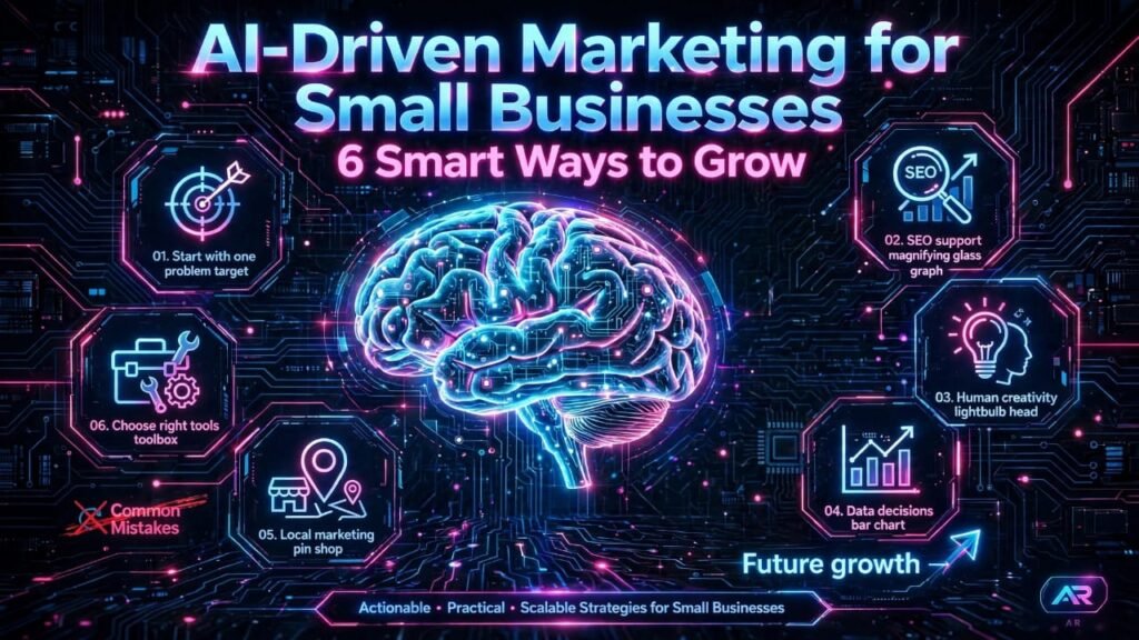 AI-Driven Marketing for Small Businesses: 6 Smart Ways to Grow